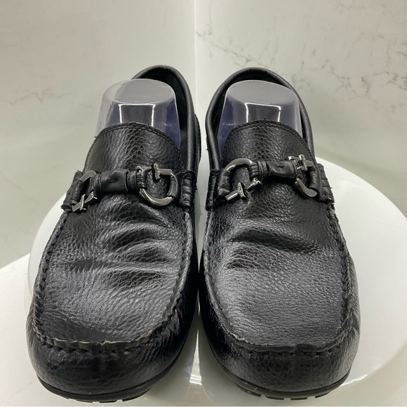 Guess McKinley black men’s driving shoes size 10 - Picture 2 of 11
